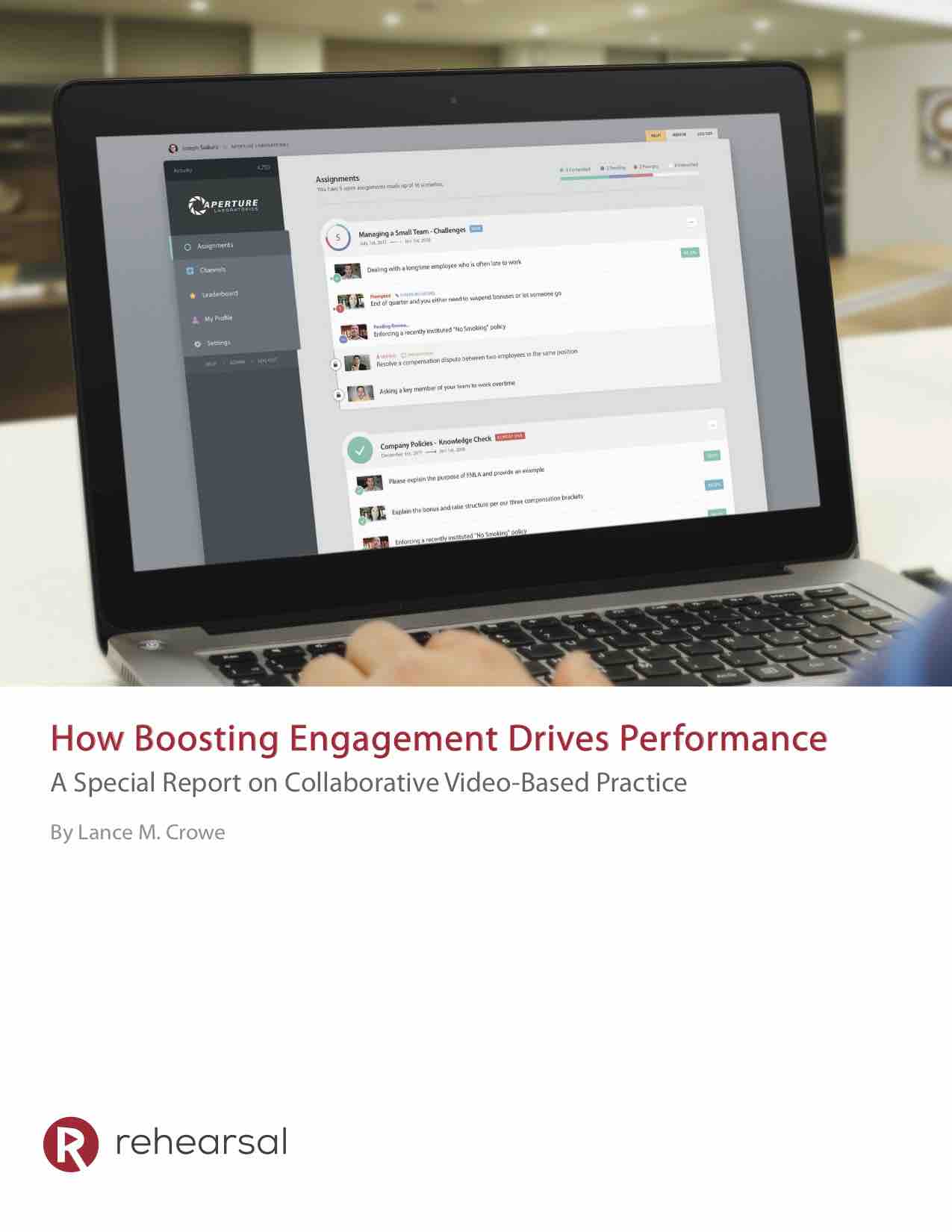 How Boosting Engagement Drives Performance White Paper Cover