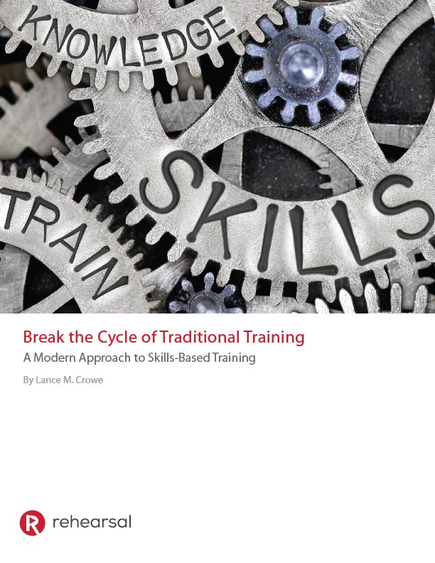 Break the Cycle of Traditional Training White Paper Cover